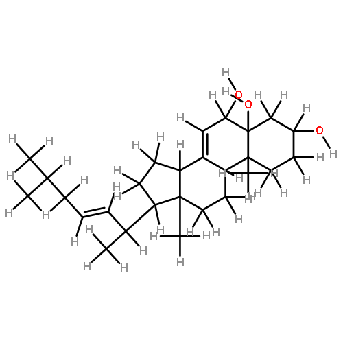 (3beta, 5alpha, 6beta, 22E)-Cholesta-7, 22-diene-3, 5, 6-triol, 9CI