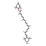 b,e-Carotene-3',8'(7'H,8'H)-dione,6,7-didehydro-5,6-dihydro-3,5,6'-trihydroxy-, (3S,5R,6R,6'S)-