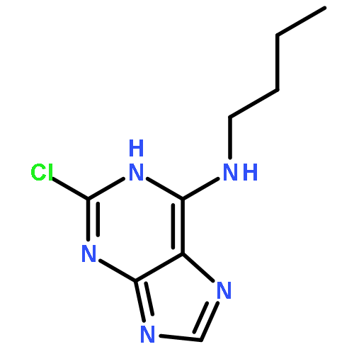 1H-Purin-6-amine, N-butyl-2-chloro-