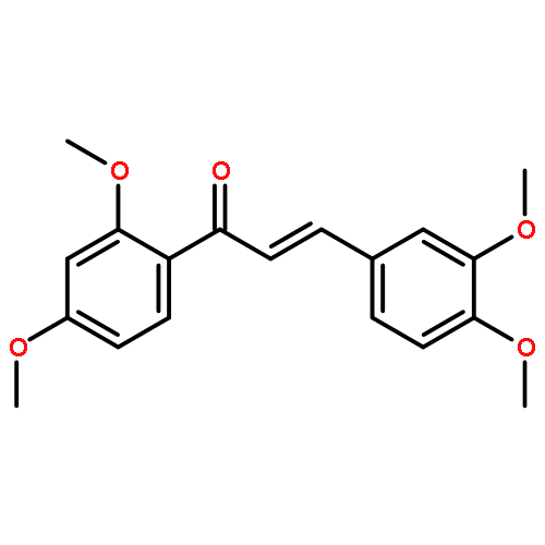 2-Propen-1-one,1-(2,4-dimethoxyphenyl)-3-(3,4-dimethoxyphenyl)-