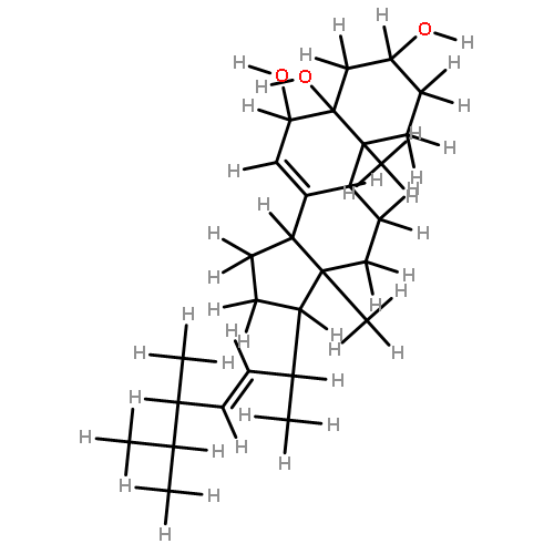 (22E,24R)-24-methylcholesta-7,22-diene-3beta,5alpha,6beta-tiol