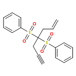 4-(benzenesulfonyl)hept-1-en-6-yn-4-ylsulfonylbenzene
