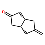 2(1H)-Pentalenone, hexahydro-5-methylene-, (3aR,6aS)-rel-