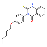 4(1H)-Quinazolinone, 2,3-dihydro-3-[4-(pentyloxy)phenyl]-2-thioxo-