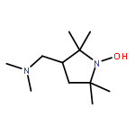1-Pyrrolidinyloxy, 3-[(dimethylamino)methyl]-2,2,5,5-tetramethyl-