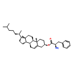 L-Phenylalanine, (3b)-cholest-5-en-3-yl ester