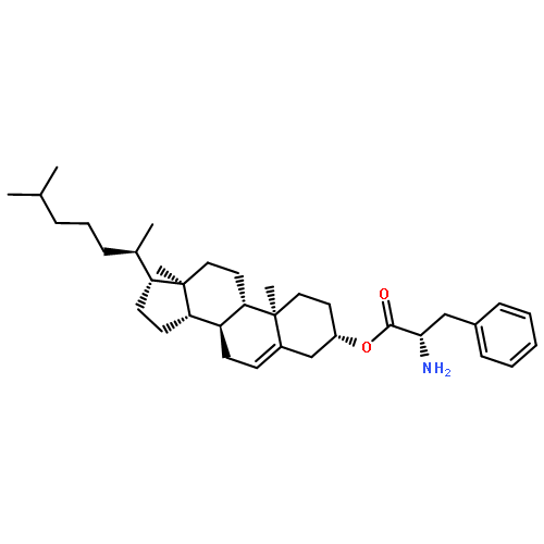 L-Phenylalanine, (3b)-cholest-5-en-3-yl ester