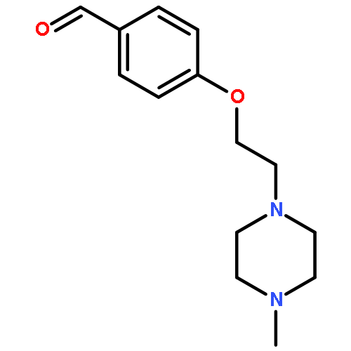 4-[2-(4-Methyl-piperazin-1-yl)-ethoxy]-benzaldehyde