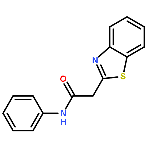 2-Benzothiazoleacetamide, N-phenyl-