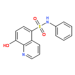 5-Quinolinesulfonamide, 8-hydroxy-N-phenyl-