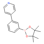 4-[3-(4,4,5,5-TETRAMETHYL-1,3,2-DIOXABOROLAN-2-YL)PHENYL]PYRIDINE