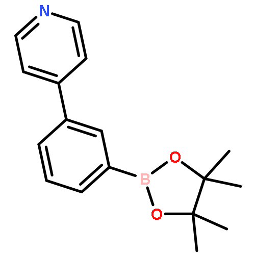 4-[3-(4,4,5,5-TETRAMETHYL-1,3,2-DIOXABOROLAN-2-YL)PHENYL]PYRIDINE