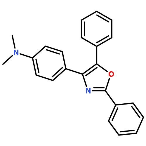 Benzenamine, 4-(2,5-diphenyl-4-oxazolyl)-N,N-dimethyl-