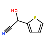 2-Thiopheneacetonitrile, a-hydroxy-, (R)-