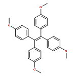 Benzene,1,1',1'',1'''-(1,2-ethenediylidene)tetrakis[4-methoxy-