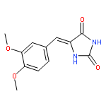 2,4-Imidazolidinedione,5-[(3,4-dimethoxyphenyl)methylene]-