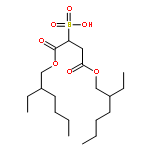 Butanedioic acid,2-sulfo-, 1,4-bis(2-ethylhexyl) ester