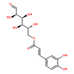 [(2R,3R,4S,5R)-2,3,4,5-TETRAHYDROXY-6-OXOHEXYL] (E)-3-(3,4-DIHYDROXYPHENYL)PROP-2-ENOATE