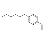 p-hexylstyrene