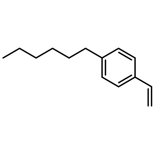 p-hexylstyrene