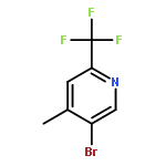 5-Bromo-4-methyl-2-(trifluoromethyl)pyridine