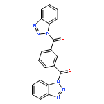 1-[3-(1H-1,2,3-benzotriazol-1-ylcarbonyl)benzoyl]-1H-1,2,3-benzotriazole