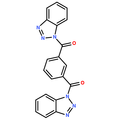 1-[3-(1H-1,2,3-benzotriazol-1-ylcarbonyl)benzoyl]-1H-1,2,3-benzotriazole