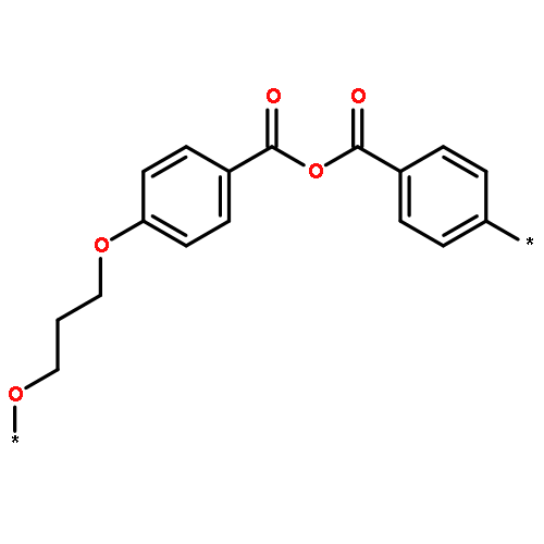 Poly(oxy-1,3-propanediyloxy-1,4-phenylenecarbonyloxycarbonyl-1,4-phenylene)