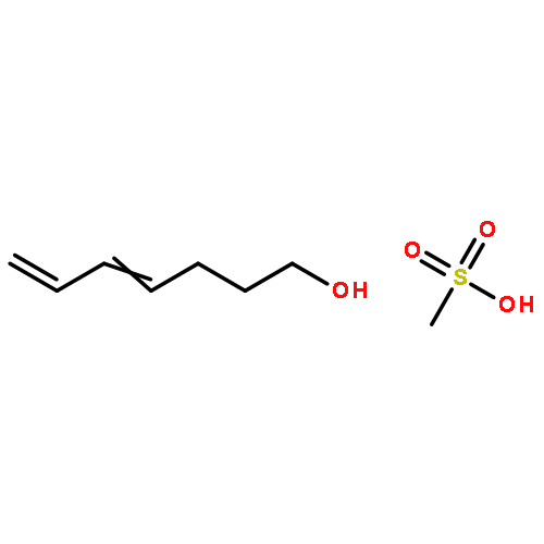 HEPTA-4,6-DIEN-1-OL;METHANESULFONIC ACID