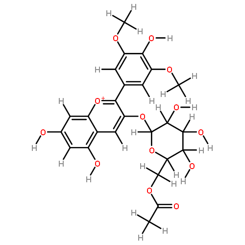 3-O-(6-O-Acetyl-beta-D-glucopyranoside)-Malvidin