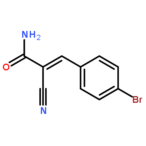 (E)-3-(4-Bromophenyl)-2-cyanoacrylamide