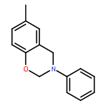 6-methyl-3-phenyl-2,4-dihydro-1,3-benzoxazine