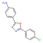 Benzenamine, 4-[5-(4-chlorophenyl)-1,3,4-oxadiazol-2-yl]-