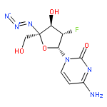 4-amino-1-((2R,3S,4R,5R)-5-azido-3-fluoro-4-hydroxy-5-(hydroxymethyl)-tetrahydrofuran-2-yl)pyrimidin-2(1H)-one