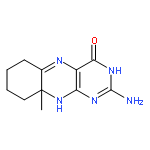 2-amino-6,7,8,9,9a,10-hexahydro-9a-methyl-Benzo[g]pteridin-4(3H)-one