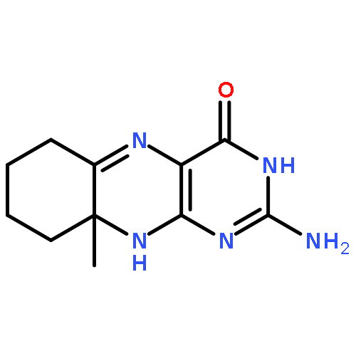 2-amino-6,7,8,9,9a,10-hexahydro-9a-methyl-Benzo[g]pteridin-4(3H)-one