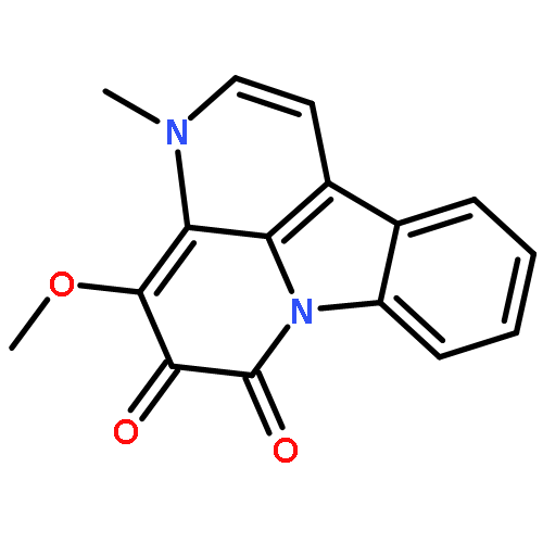 3H-Indolo[3,2,1-de][1,5]naphthyridine-5,6-dione,4-methoxy-3-methyl-