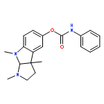 PHENSERINE;(3AS,8AR)-1,2,3,3A,8,8A-HEXAHYDRO-1,3A,8-TRIMETHYLPYRROLO[2,3-B]INDOL-5-OL5-(N-PHENYLCARBAMATE)