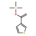 Silane, trimethyl[[1-(3-thienyl)ethenyl]oxy]-