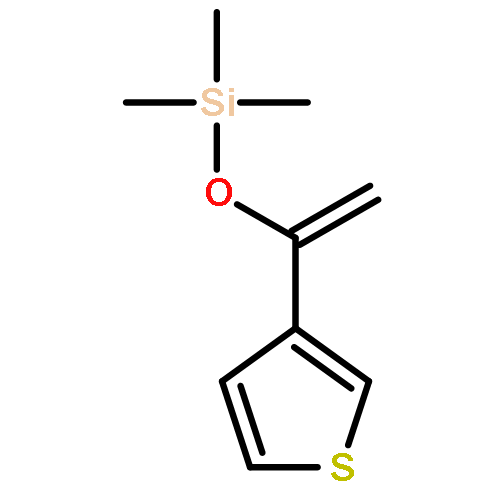 Silane, trimethyl[[1-(3-thienyl)ethenyl]oxy]-