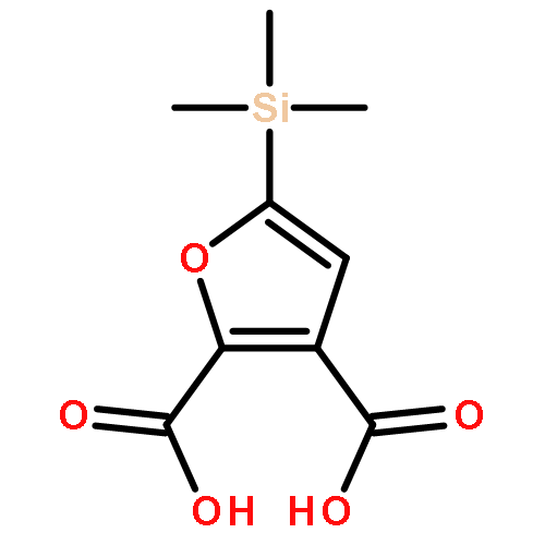 2,3-Furandicarboxylic acid, 5-(trimethylsilyl)-