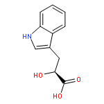 1H-Indole-3-propanoicacid, a-hydroxy-, (aR)-