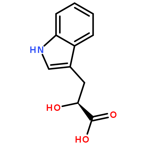 1H-Indole-3-propanoicacid, a-hydroxy-, (aR)-