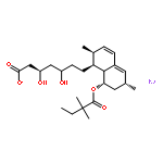 SODIUM;(3R,5S)-7-[(1R,2R,6S,8S)-8-(2,2-DIMETHYLBUTANOYLOXY)-2,6-DIMETHYL-1,2,6,7,8,8A-HEXAHYDRONAPHTHALEN-1-YL]-3,5-DIHYDROXYHEPTANOATE