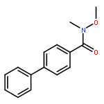 [1,1'-Biphenyl]-4-carboxamide, N-methoxy-N-methyl-