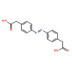 Benzeneacetic acid, 4,4'-azobis-