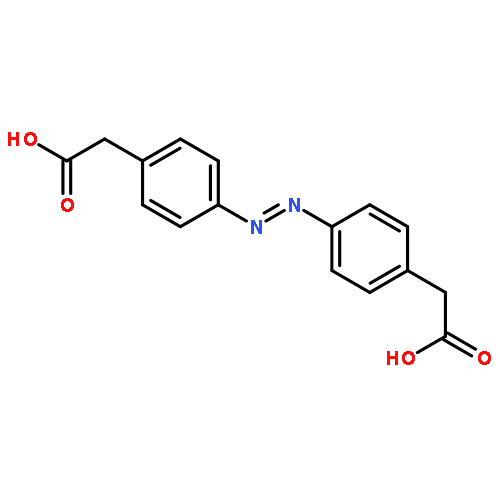 Benzeneacetic acid, 4,4'-azobis-