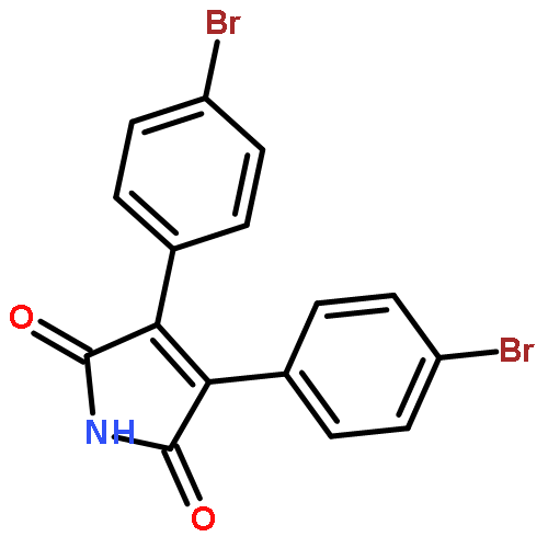 1H-Pyrrole-2,5-dione, 3,4-bis(4-bromophenyl)-