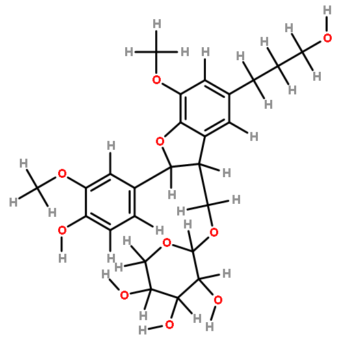 (7'R,8'S)-dihydrodehydrodiconifenyl alcohol 9'-O-beta-D-xylopyranoside