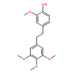 Phenol,2-methoxy-4-[2-(3,4,5-trimethoxyphenyl)ethyl]-